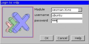 Login del xrdp
