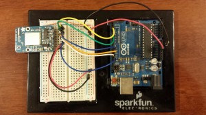 Conexion fisica de Arduino UnO y CC3000